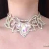 Belly dance crystal necklace