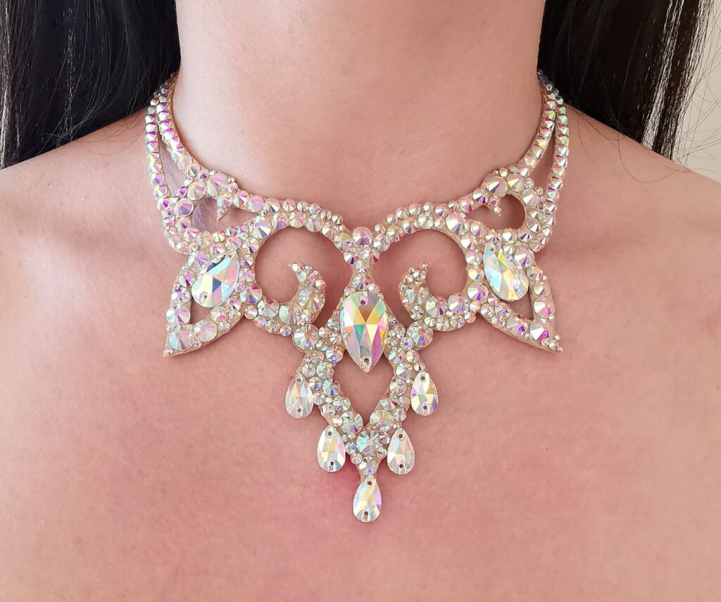 Alina Dance Sport Necklace AB Crystal main image 0