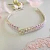 Ballroom competition necklace with crystals