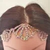 Belly dance crystal headpiece