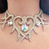 Drag queen ballroom belly dance necklace