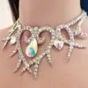 Drag queen ballroom belly dance necklace