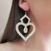 Belly dance crystal earrings