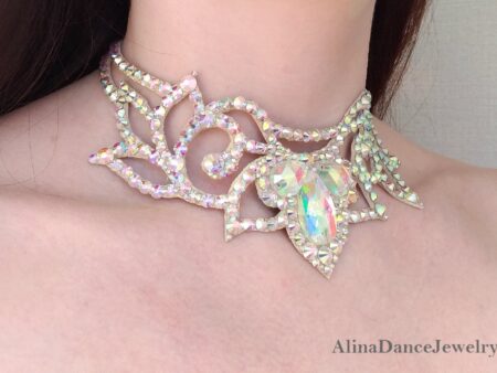 Drag queen ballroom belly dance necklace