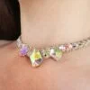 Belly dance crystal necklace