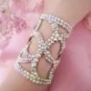 Ballroom dance rhinestones bracelet