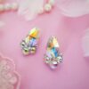 Ballroom dance crystal earrings