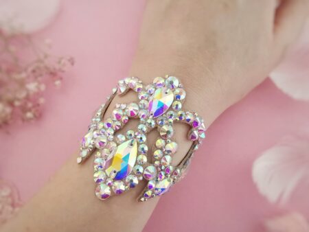 Belly dance crystal bracelet