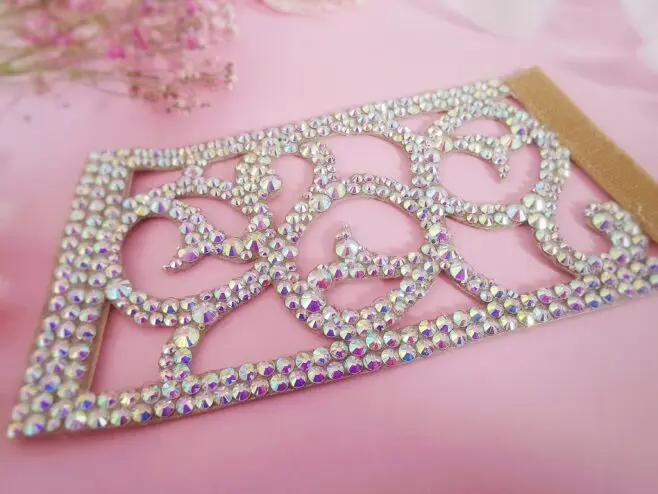 Ballroom dance crystal cuff