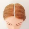 Ballroom hair part jewelry with crystals