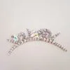 Dance hair piece with rhinestones