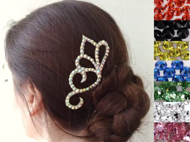 Ballroom dance hair accessory