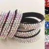 Ballroom armband with rhinestones