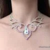 Belly dance crystal necklace