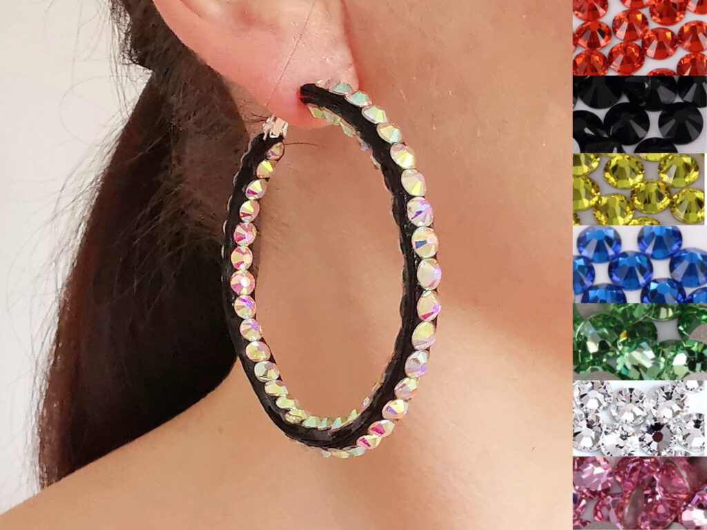 ES Groovy Bar Hoop Earrings