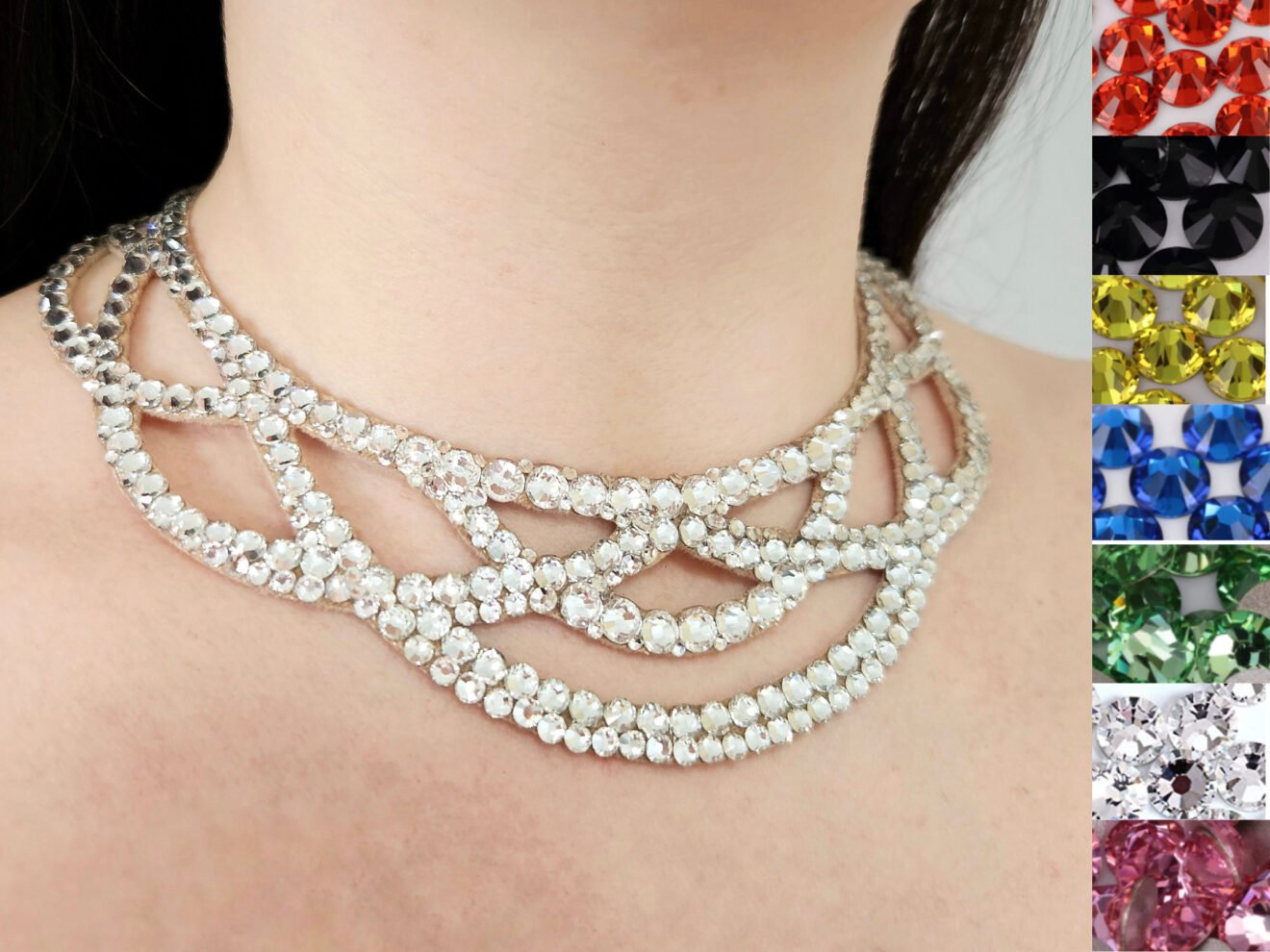 Alina Dance Sport Necklace Crystal main image 0