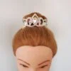 Hair bun crown for rhythmic gymnastics, lyrical dance, figure skating, ballroom dance