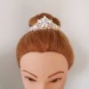 Hair bun crown for rhythmic gymnastics, lyrical dance, figure skating, ballroom dance
