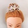 Hair bun crown for rhythmic gymnastics, lyrical dance, figure skating, ballroom dance